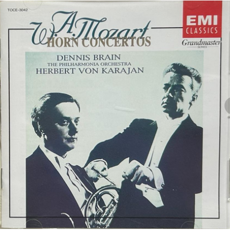 MOZART - Brain - Concerto pour cor et orchestre n°1 en ré majeur K.412 - 5 remastered by Yoshio Okazaki, import Japon..